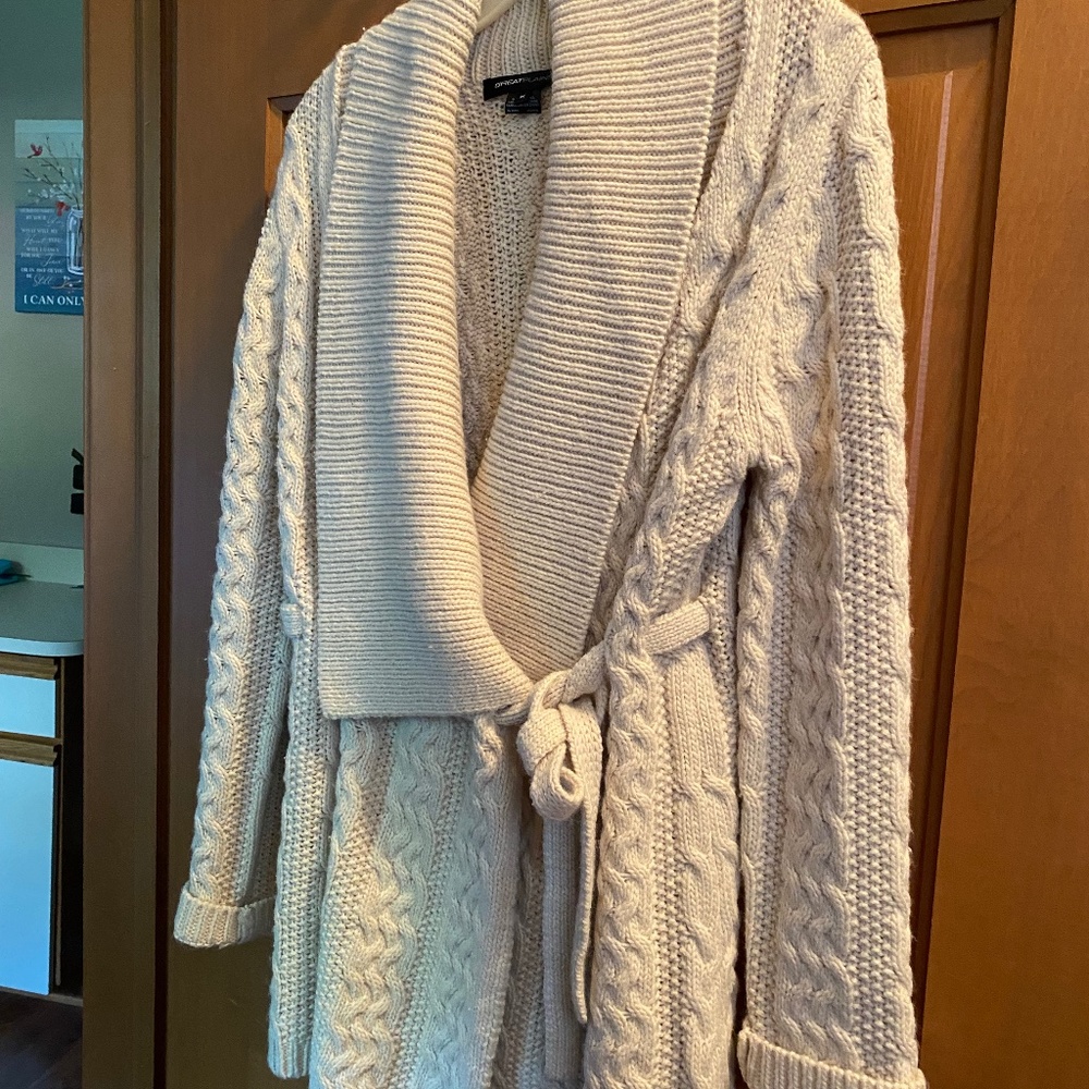 Knit Wrap Sweater